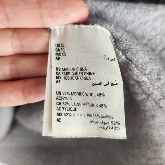 Club Room Wool Blend Crewneck Sweater sz XL - Picture 6 of 7